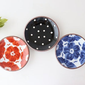 Round Plate PolKa Dot Medium | Arita Ware