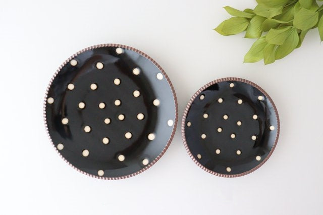 Round Plate PolKa Dot Medium | Arita Ware