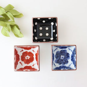 Small Square Bowl Red Sophia | Kobachi Arita Ware