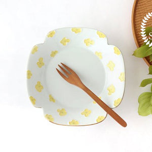 hana Flower-shaped Plate Yellow | Arita Ware