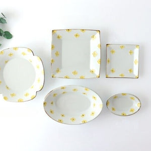 hana Flower-shaped Plate Yellow | Arita Ware