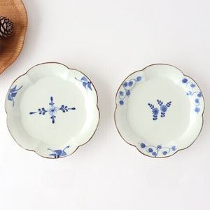 Koyo Kiln Flower-shaped Small Plate Vines Small | Arita Ware