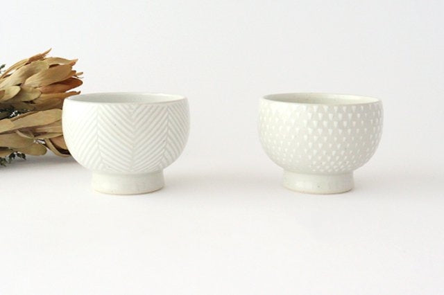 ORIME Small Bowl Herringbone White | Hasami Ware