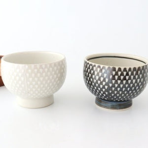 ORIME Small Bowl White-spotted White | Hasami Ware