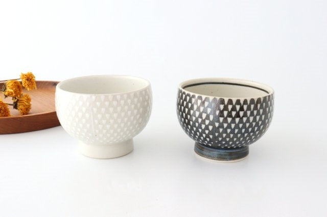 ORIME Small Bowl White-spotted White | Hasami Ware