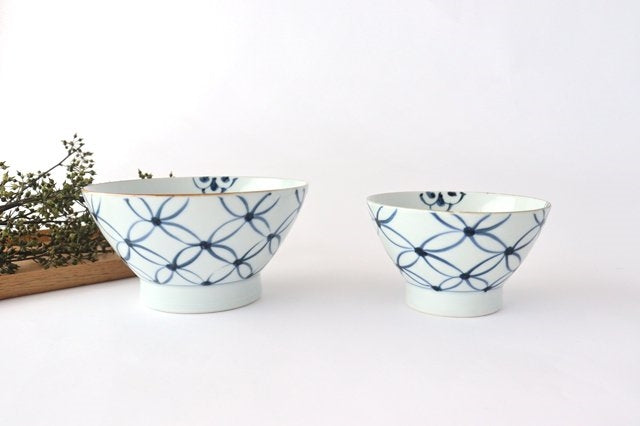 Bowl Blue Chrysanthemum Pattern M | Serving Bowl Arita Ware