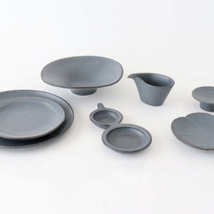 kei Small Compote Gray 7.5cm/5.9in | Mino Ware