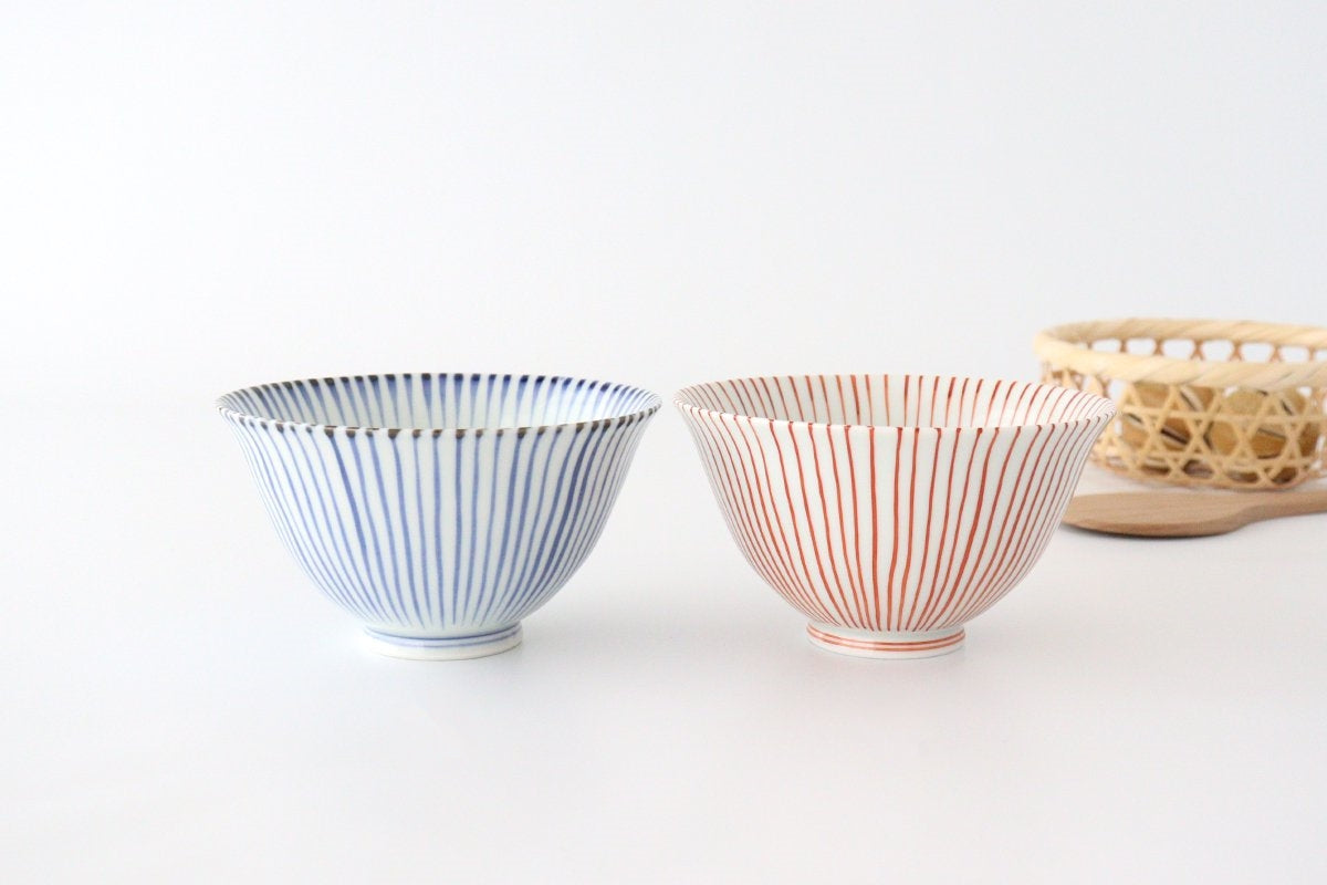 Rice Bowl Tokusa Blue | Arita Ware