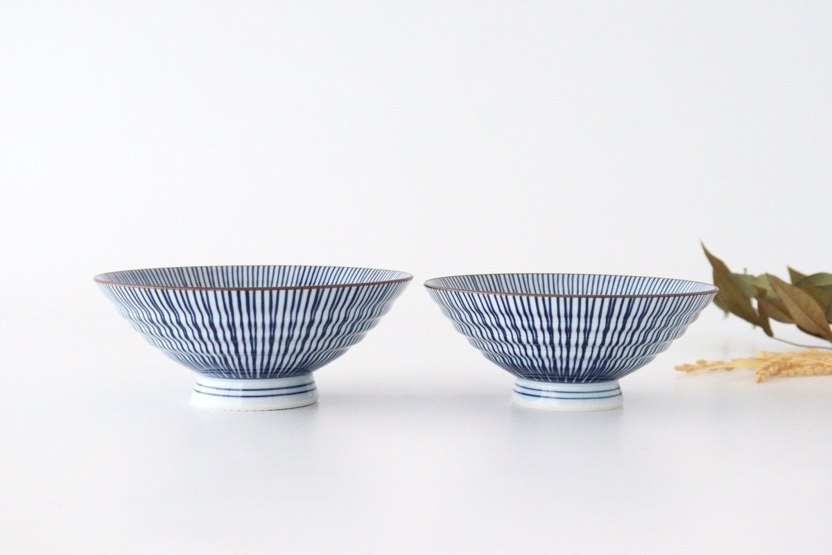 Flat Rice Bowl Tokusa Medium | Arita Ware