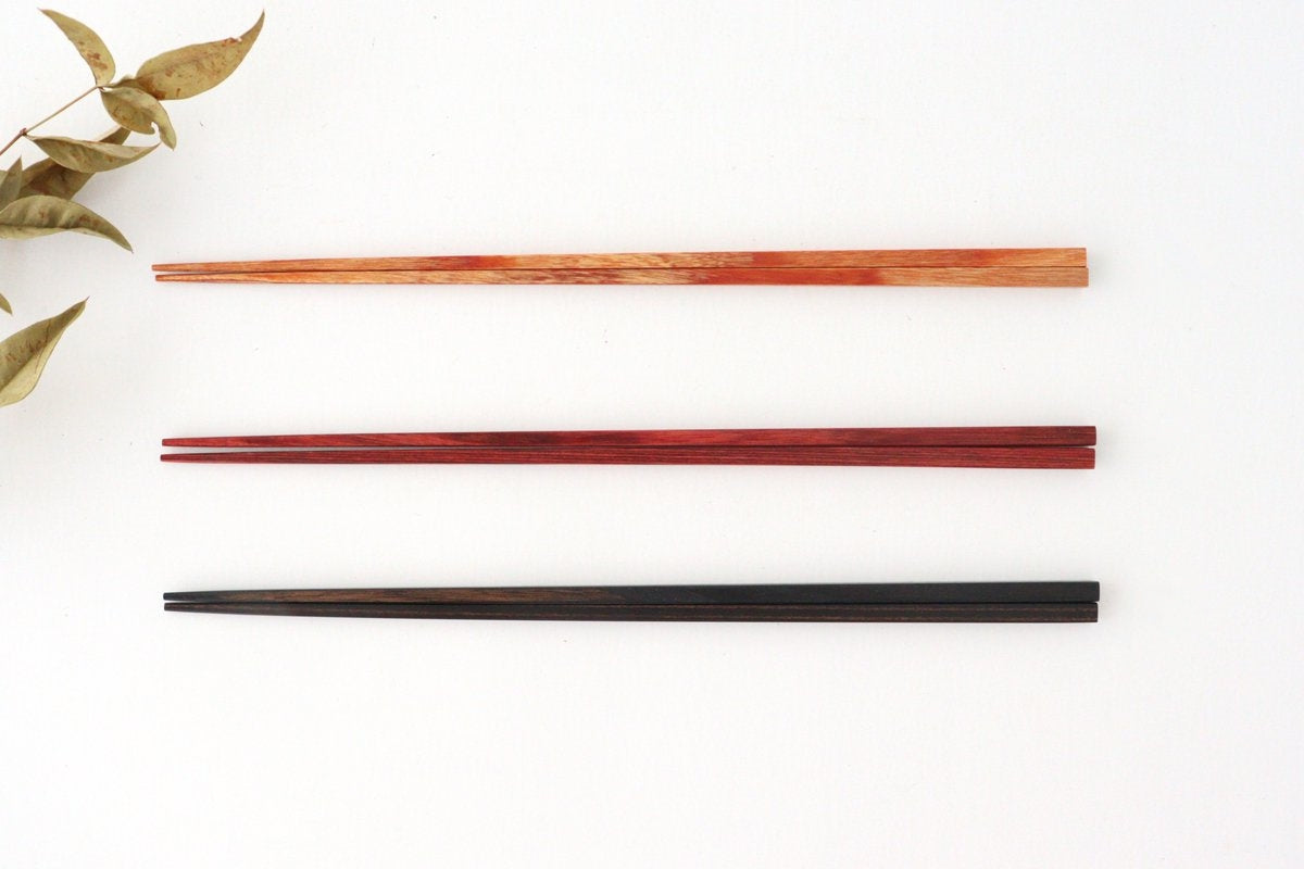 Extra Thin Chopsticks Brown 23.5cm /9.25in