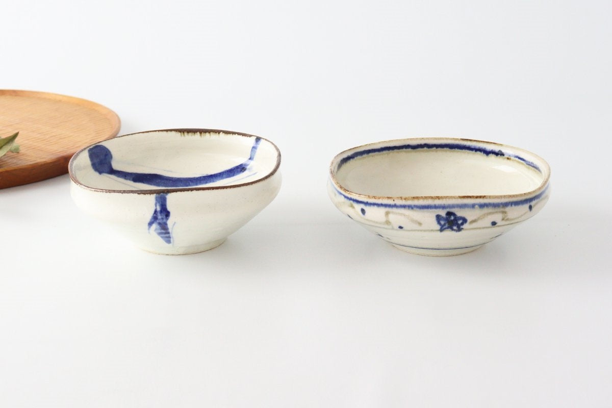 Minami Kiln Square Bowl Annanrakugki | Kobachi Mino Ware