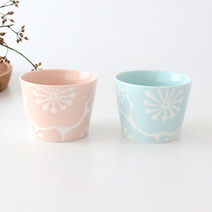 Soba Choko Plum Blue | Free Cup Hasami Ware