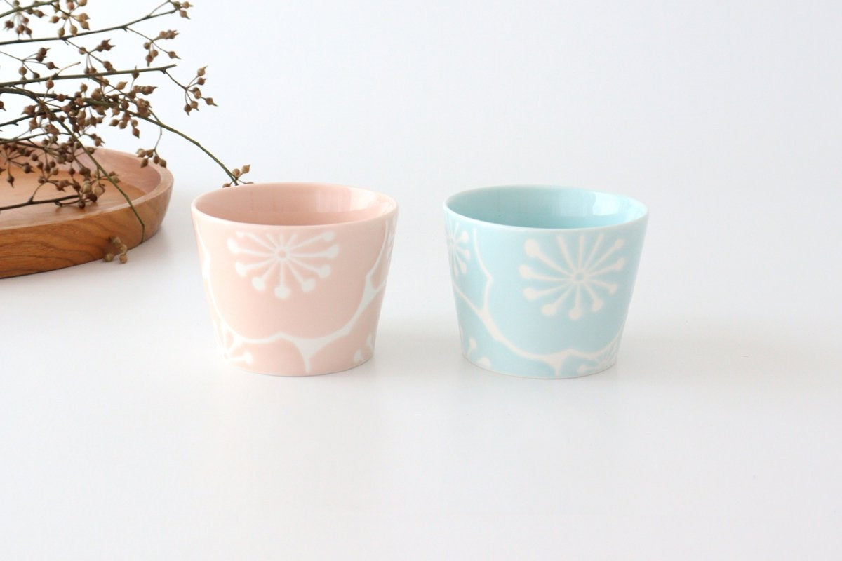 Soba Choko Plum Blue | Free Cup Hasami Ware