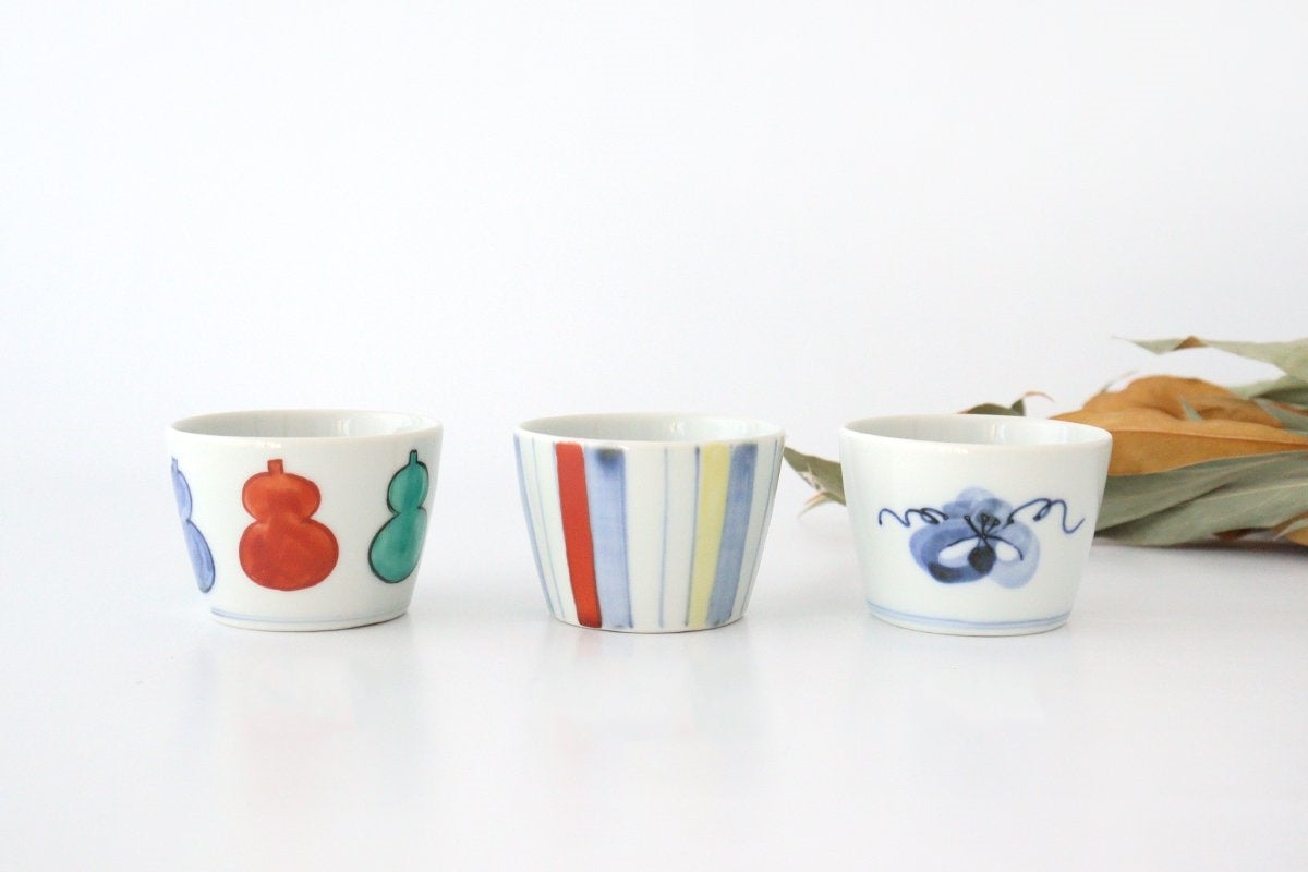 Zoho Kiln Soba Choko Six Gourds | Free Cup Mino Ware