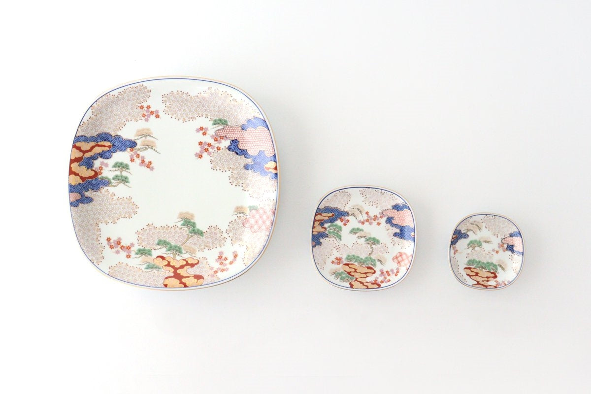 Round Plate Spring and Autumn Pattern | Arita Ware