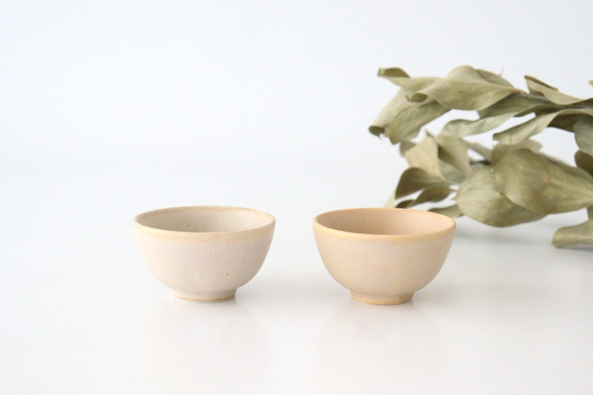 Sake Cup Choko White | Mino Ware