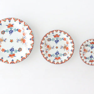 Sauce Plate Plum and Chrysanthemum Pattern | Arita Ware