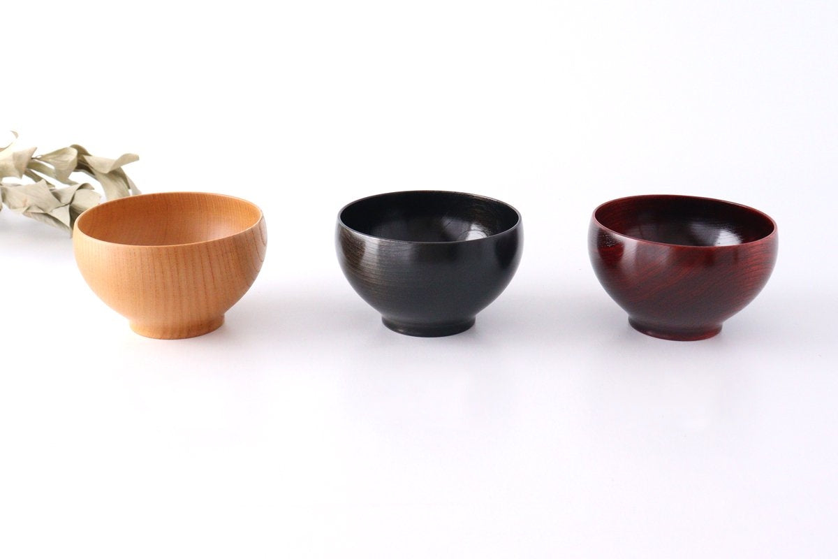 Sen Chitose Soup Bowl Zelkova | Yamanaka Lacquerware