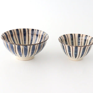 Donburi Bowl Straw Pattern Blue | Mino Ware