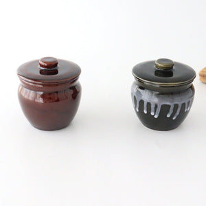 Small pot tea pottery Mino ware