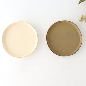 ORLO Round Plate Ivory 16cm/6.3in | Mino Ware