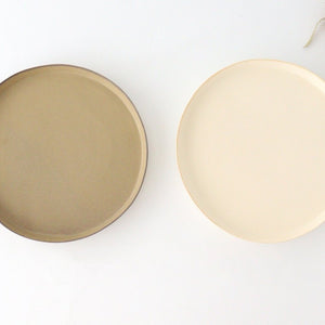 ORLO Round Plate Ivory 24cm/9.4in | Mino Ware