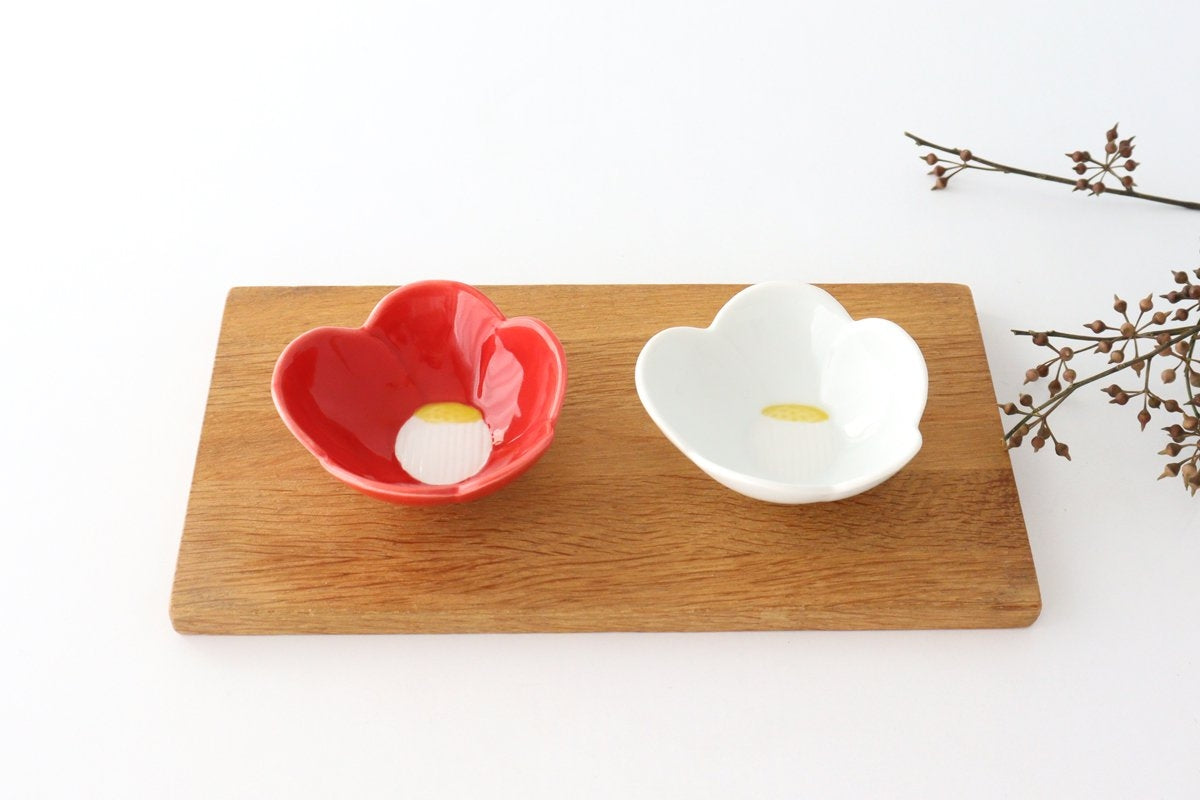 Small Bowl Red Camellia | Kobachi Arita Ware