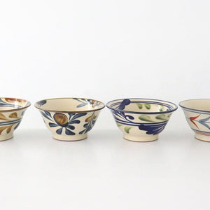 Toshin Kiln Ramen Bowl Blue Arabesque | Tsuboya Ware Yachimun