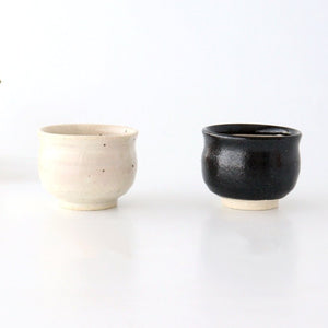 Japanese Cup Black Tenmoku | Yunomi Iga Ware