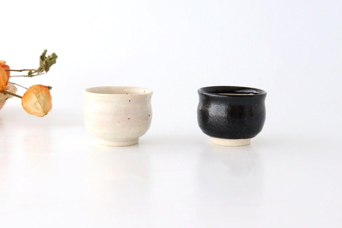 Japanese Cup Black Tenmoku | Yunomi Iga Ware