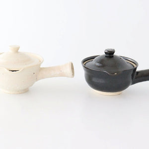 Japanese Teapot Squeezed-type Black | Kyusu Iga Ware