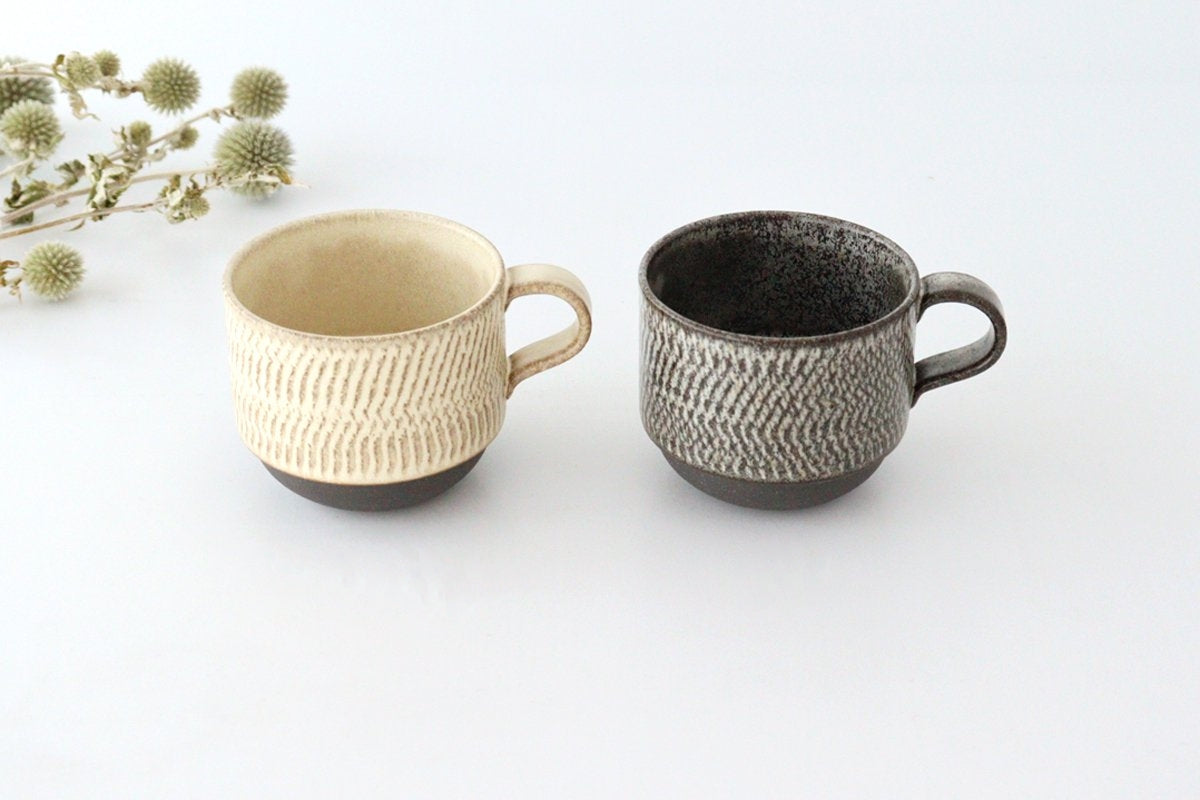 Stack Mug Tobikanna Ivory | Mino Ware