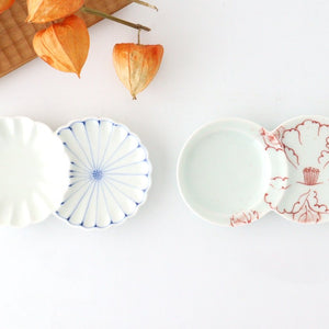 Two Chrysanthemum Sauce Plate | Arita ware