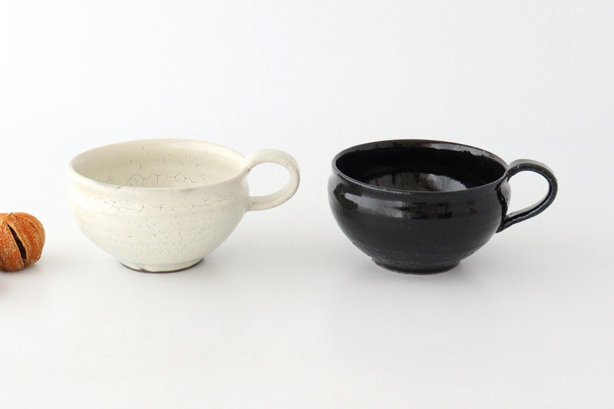 Minami Kiln Soup Cup White | Mino Ware