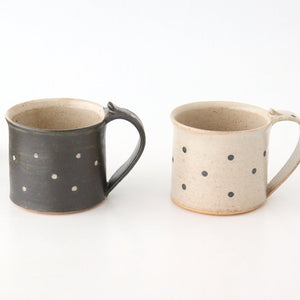 Mug Dot Black | Shigaraki Ware