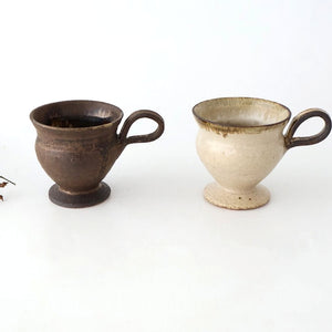 Kosendo Demi Cup Brown Tag | Shigaraki Ware