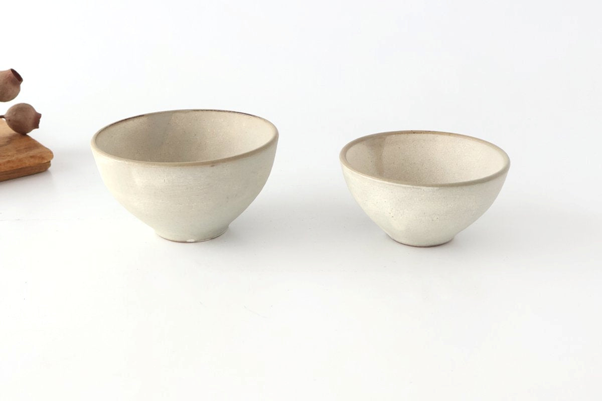 [Uchiru special order]Rice Bowl Matte Gray L | Mino Ware