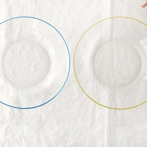 POTPURRI bitte Round Glass Plate Yellow 20.5㎝/8in