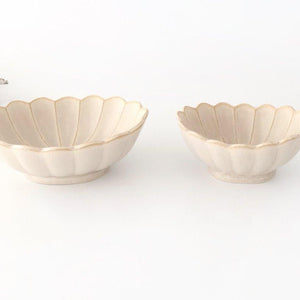 [UTSUWABI Special Order] Chrysanthemum-shaped Small Bowl Silver | Mino Ware