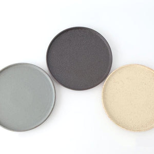 Vega Round Plate Black 26㎝/10.2in | Mino Ware