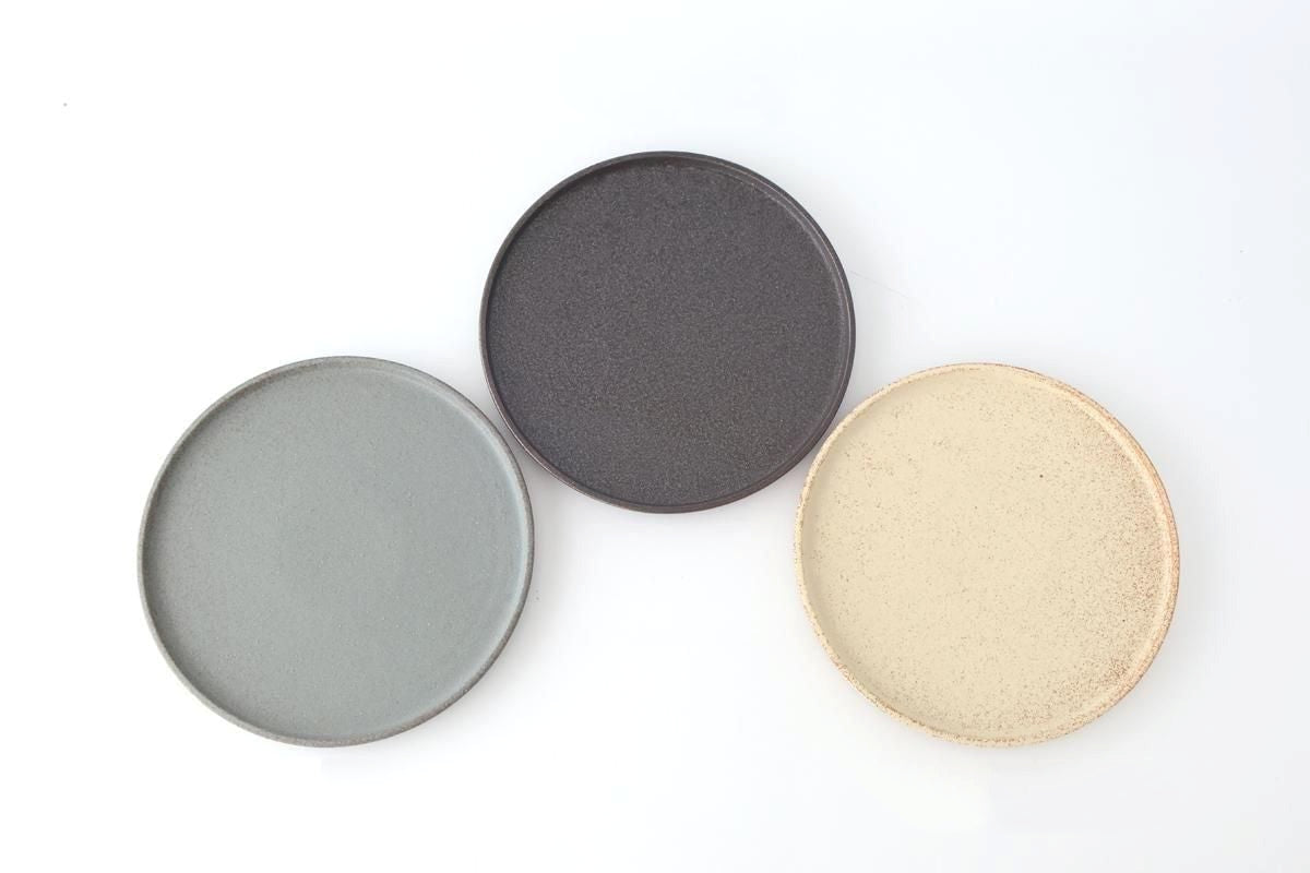 Vega Round Plate Black 26㎝/10.2in | Mino Ware