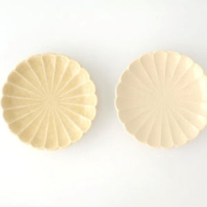 Chrysanthemum-shaped Plate Kiseto  15㎝/6in | Seto Ware