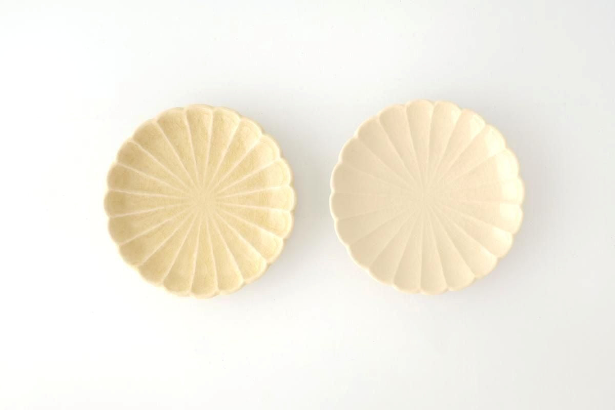 Chrysanthemum-shaped Plate Kiseto  15㎝/6in | Seto Ware
