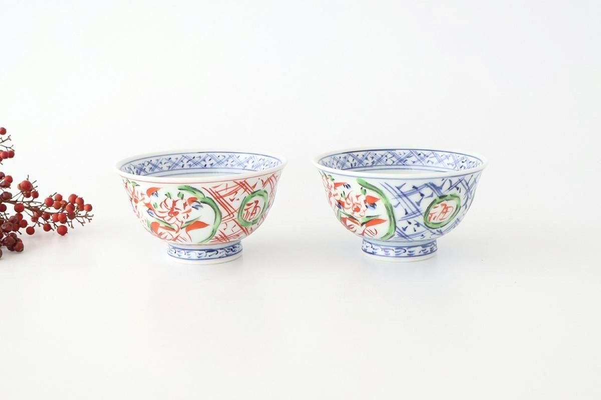 Rice Bowl Banreki Blue | Hasami Ware