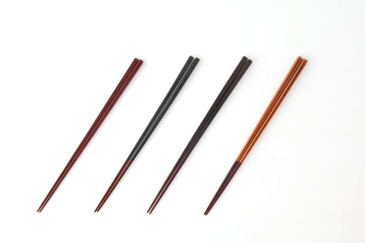 Bamboo Chopsticks Dark Blue 23.0cm /9.05in