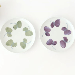 Round Plate Caciocavallo Purple Medium | Hasami Ware