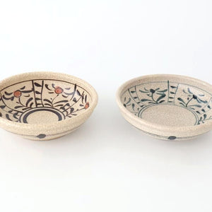 Kitagama Kasen Hiroshige Kato Round Bowl Akae 18cm/7in | Seto Ware