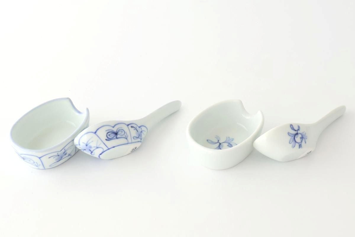 Baizan Kiln Renge（Chinese spoon)with Stand Pomegranate | Tobe Ware