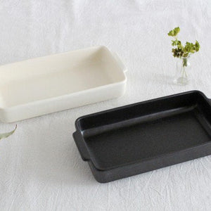 Square Deep Plate Gratin Dish White | Banko Ware