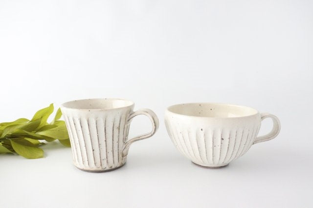 Soup Cup White Shaved | Mino Ware